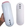 Masturbador de Silicone Flexível com Vibro e Sucção USB Recarregável - YSGA117