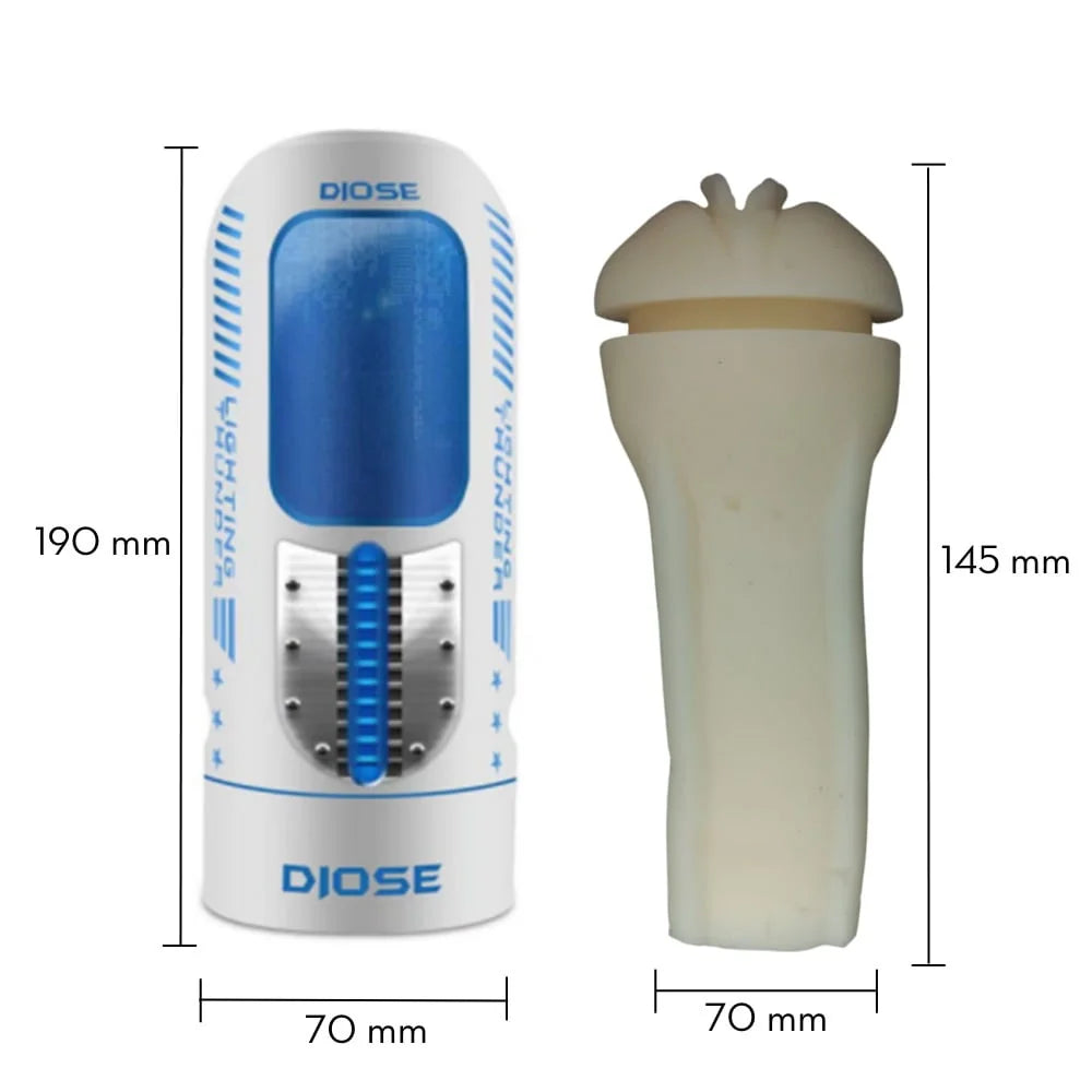 Masturbador Masculino Copo Aeronáutico - MAN1026