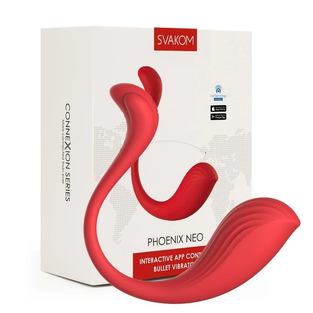 Phoenix Neo Svakom vibrador com APP - SV0001