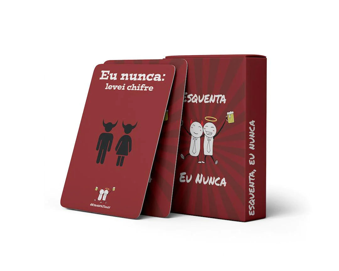 Jogo de Cartas Esquenta, Eu Nunca- 8389